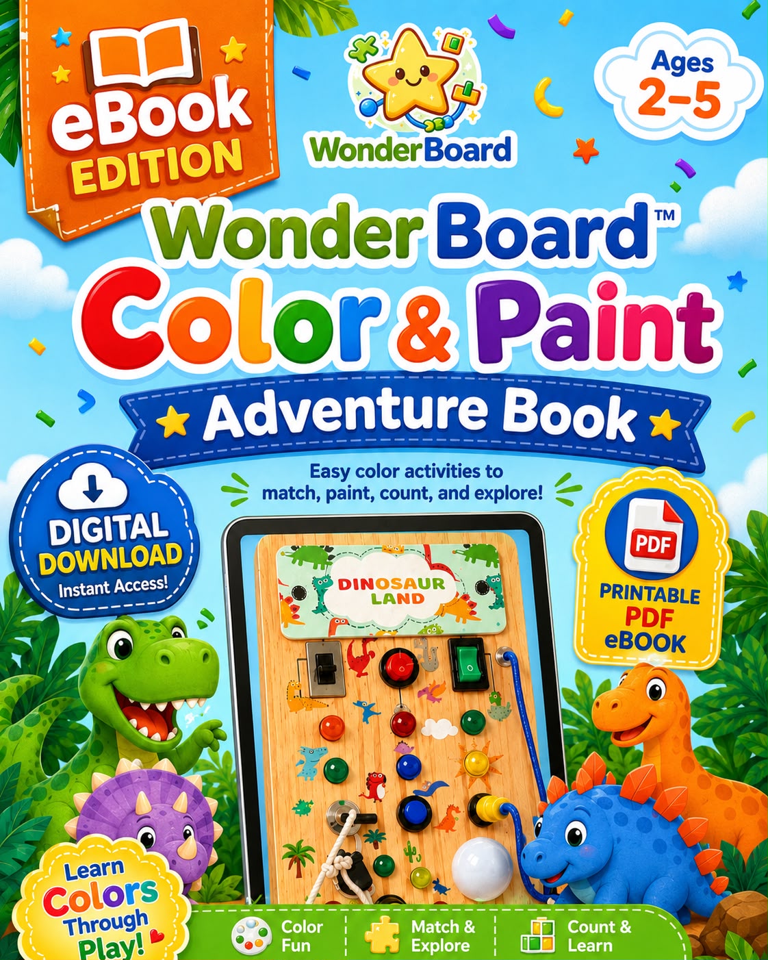 WonderBoard⢠Color and Paint Ebook